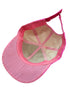 BookMyCostume Pink Reflective Street Dance Cap – Adjustable Holographic Snapback Hat for Performers, Party & Hip-Hop Style Fancy Dress Accessory for Girls & Boys